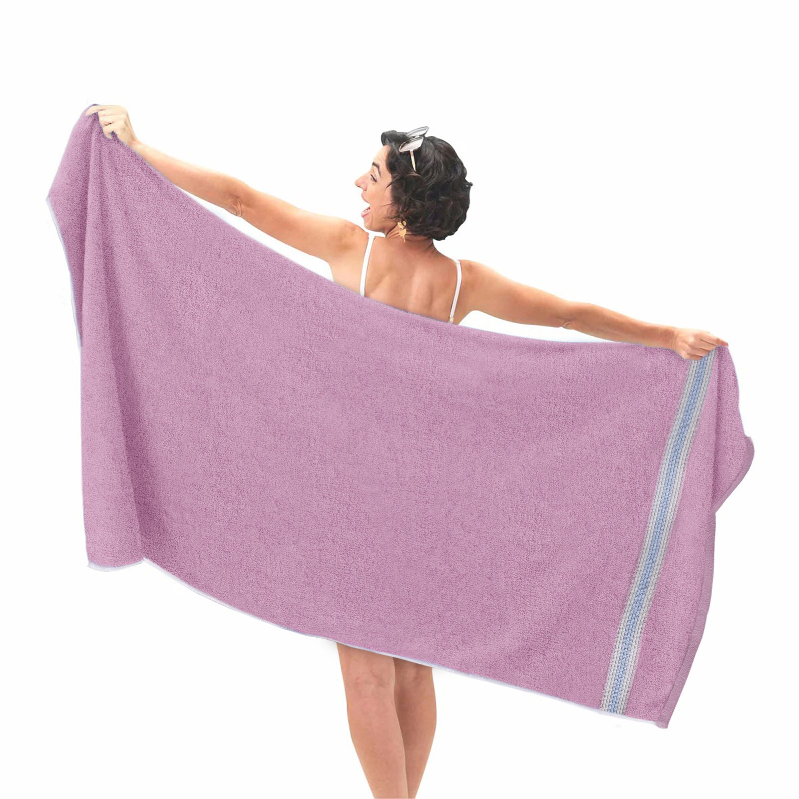 HOUSSE Essentia Bamboo & Cotton Towel Combo Set, 550 GSM – Ultra-Soft, Highly Absorbent & Quick-Drying – Eco-Friendly Luxury Bath, Hand & Face Towels
