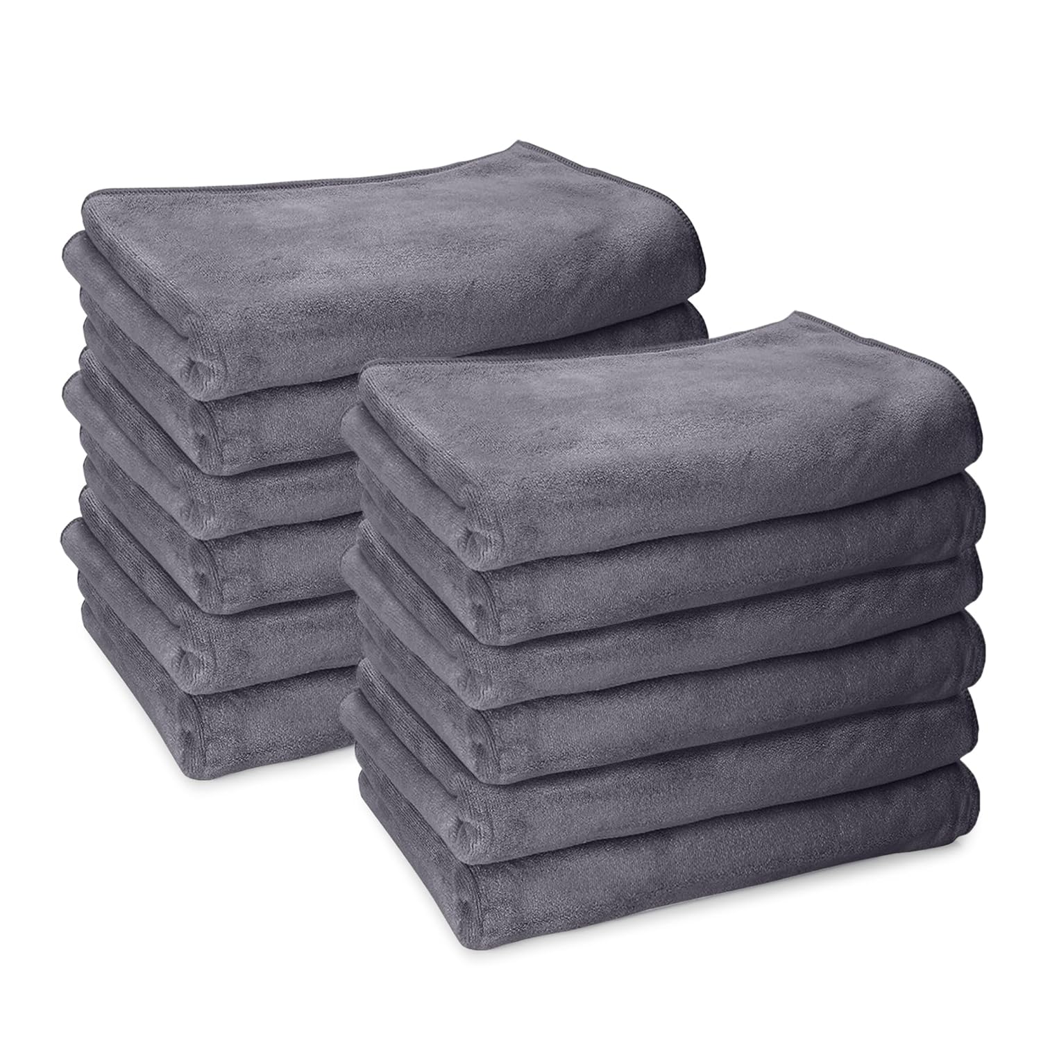 HOUSSE Microfiber Face Towels | Ultra Absorbent, Odour-Free, Quick Dry 450 GSM Face Towel for Home, Gym, Travel, Running and Personal Use | 30x30 cm | Set of 4 in One Colour (Indian Teal, Pack of 4)