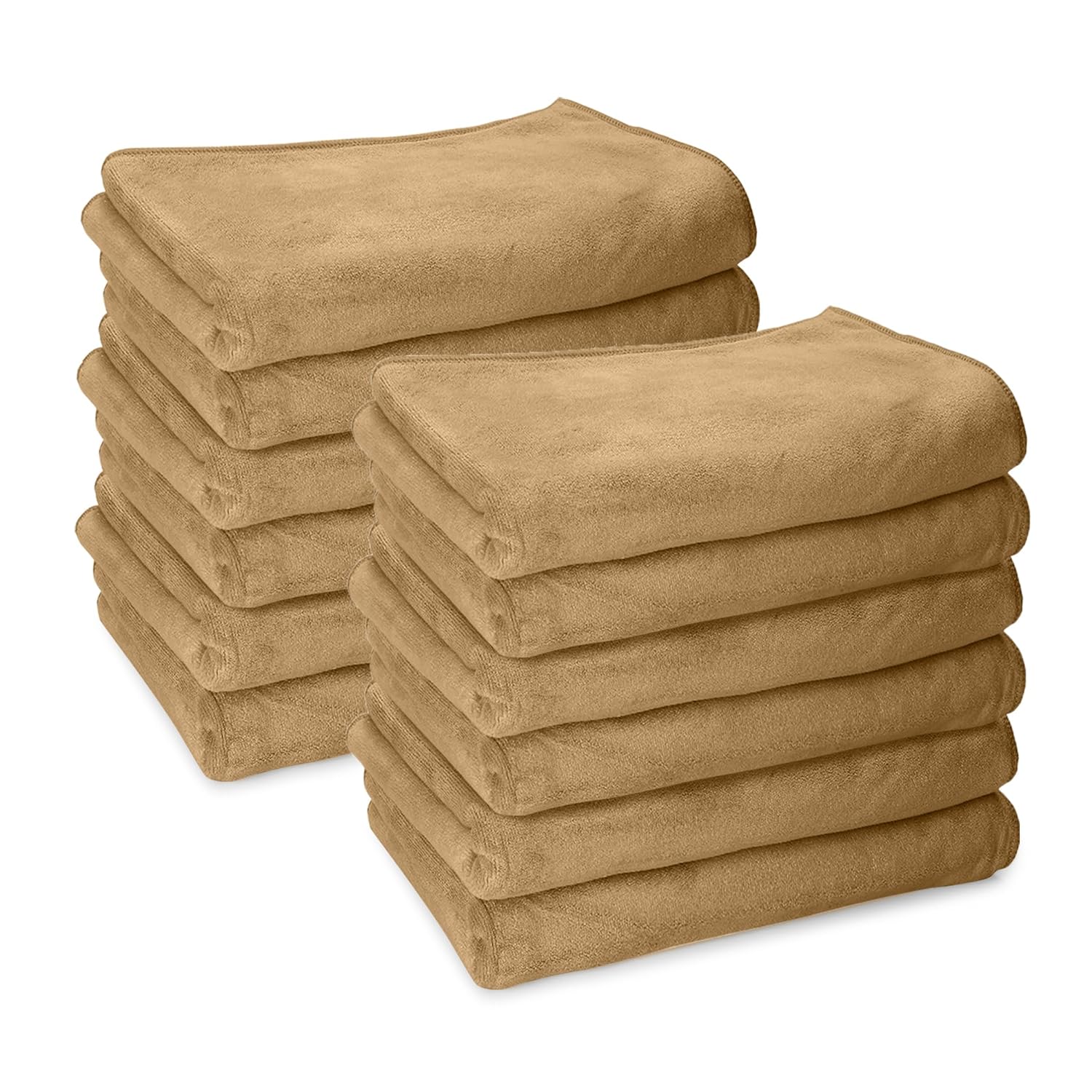 HOUSSE Microfiber Face Towels | Ultra Absorbent, Odour-Free, Quick Dry 450 GSM Face Towel for Home, Gym, Travel, Running and Personal Use | 30x30 cm | Set of 4 in One Colour (Indian Teal, Pack of 4)