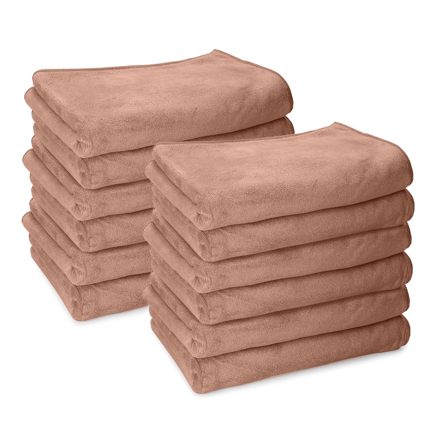 HOUSSE Microfiber Face Towels | Ultra Absorbent, Odour-Free, Quick Dry 450 GSM Face Towel for Home, Gym, Travel, Running and Personal Use | 30x30 cm | Set of 4 in One Colour (Indian Teal, Pack of 4)