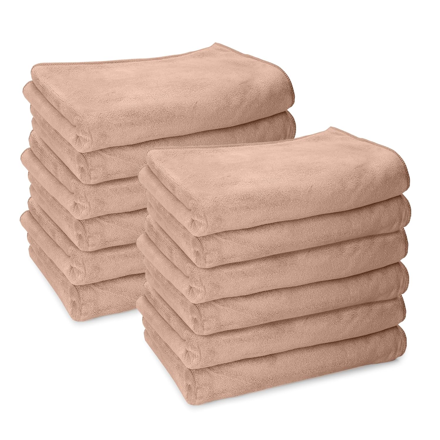 HOUSSE Microfiber Face Towels | Ultra Absorbent, Odour-Free, Quick Dry 450 GSM Face Towel for Home, Gym, Travel, Running and Personal Use | 30x30 cm | Set of 4 in One Colour (Indian Teal, Pack of 4)