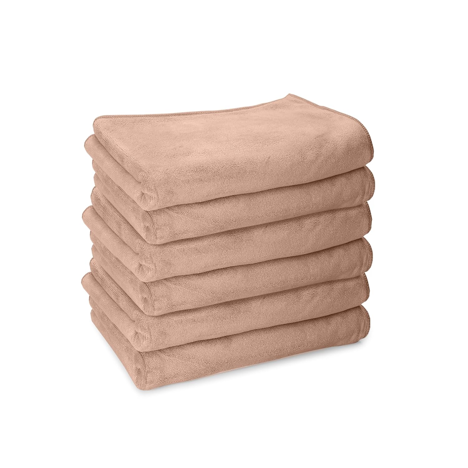 HOUSSE Microfiber Face Towels | Ultra Absorbent, Odour-Free, Quick Dry 450 GSM Face Towel for Home, Gym, Travel, Running and Personal Use | 30x30 cm | Set of 4 in One Colour (Indian Teal, Pack of 4)