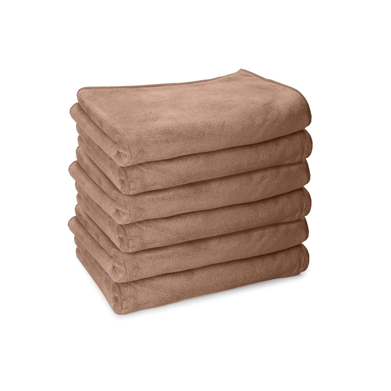 HOUSSE Microfiber Face Towels | Ultra Absorbent, Odour-Free, Quick Dry 450 GSM Face Towel for Home, Gym, Travel, Running and Personal Use | 30x30 cm | Set of 4 in One Colour (Indian Teal, Pack of 4)