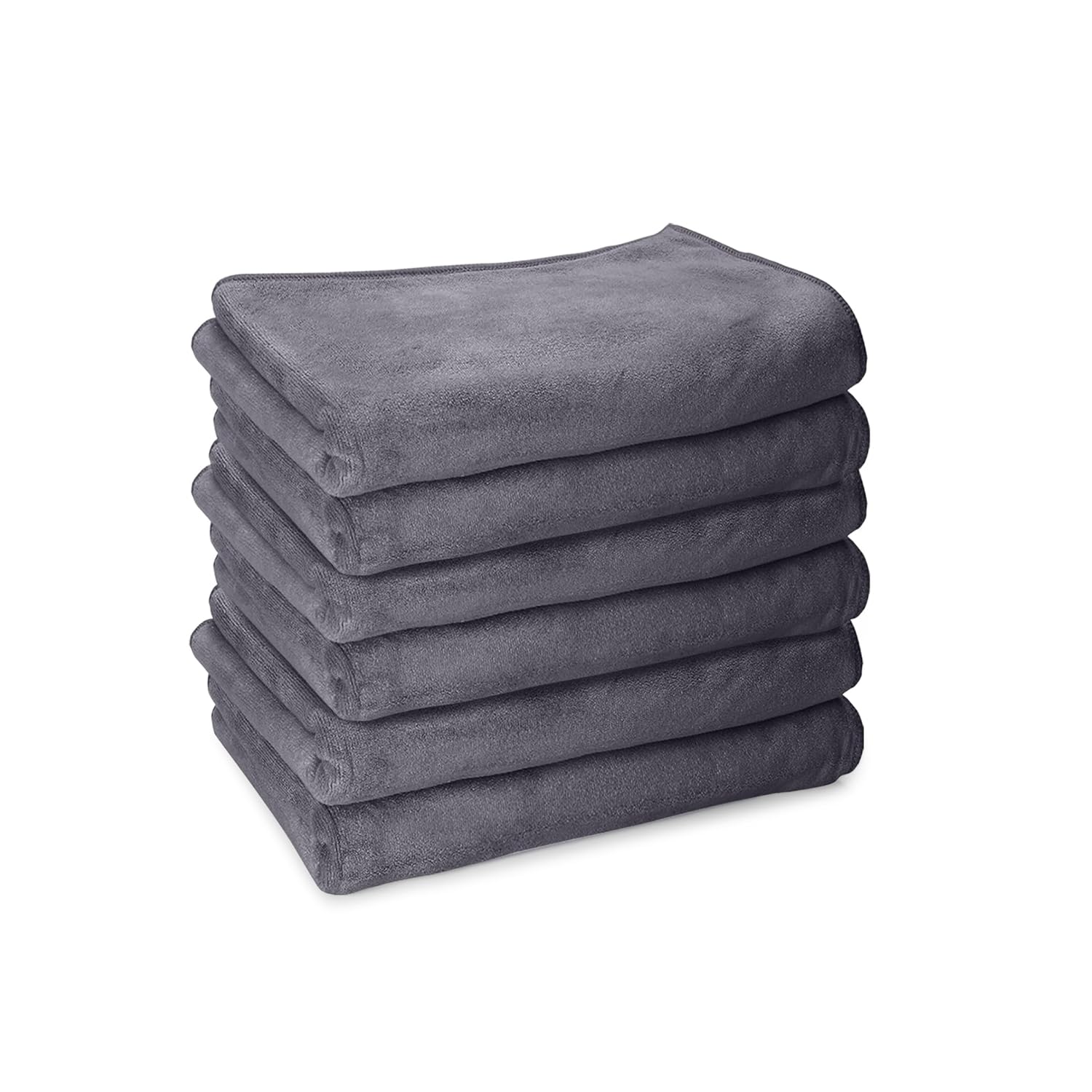 HOUSSE Microfiber Face Towels | Ultra Absorbent, Odour-Free, Quick Dry 450 GSM Face Towel for Home, Gym, Travel, Running and Personal Use | 30x30 cm | Set of 4 in One Colour (Indian Teal, Pack of 4)