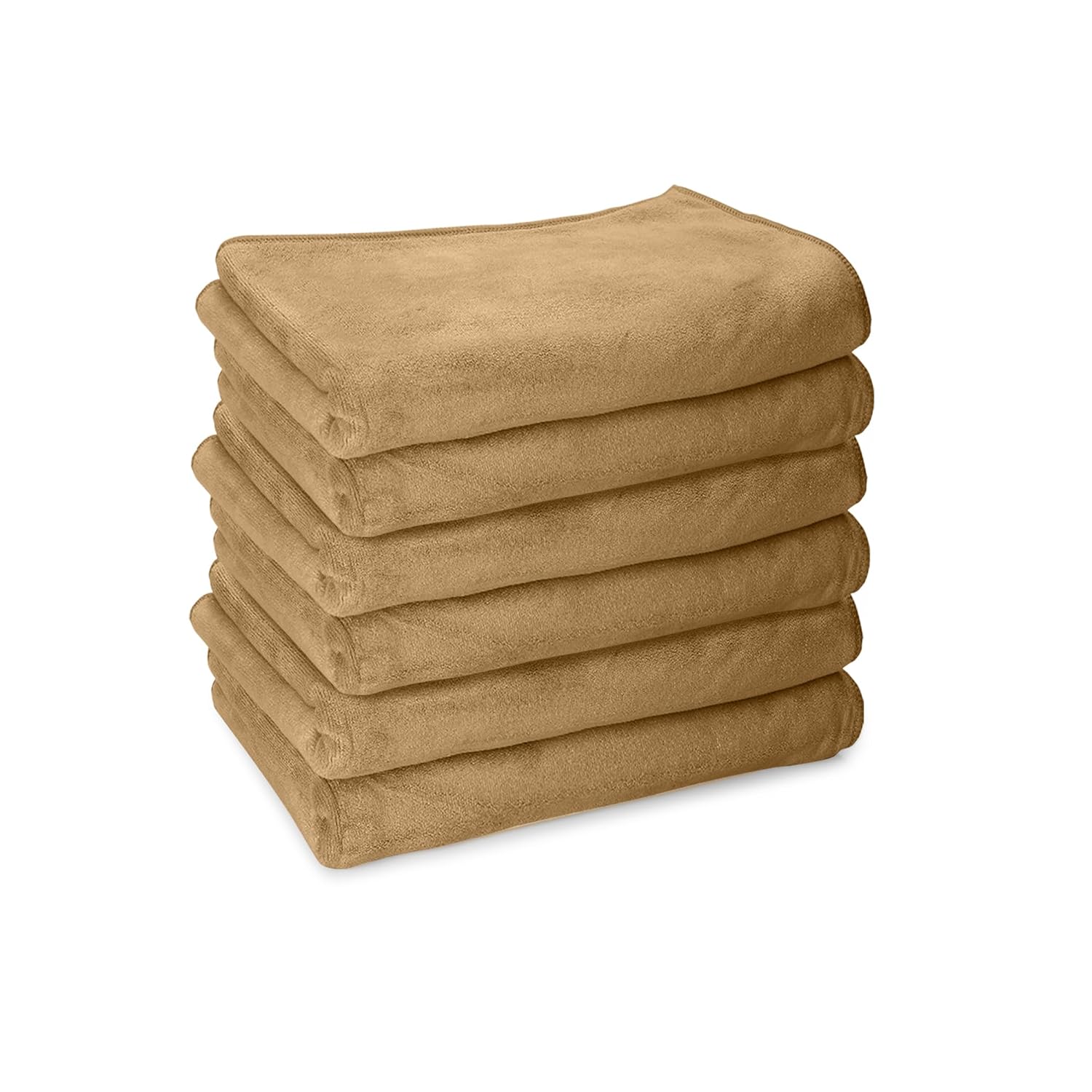 HOUSSE Microfiber Face Towels | Ultra Absorbent, Odour-Free, Quick Dry 450 GSM Face Towel for Home, Gym, Travel, Running and Personal Use | 30x30 cm | Set of 4 in One Colour (Indian Teal, Pack of 4)