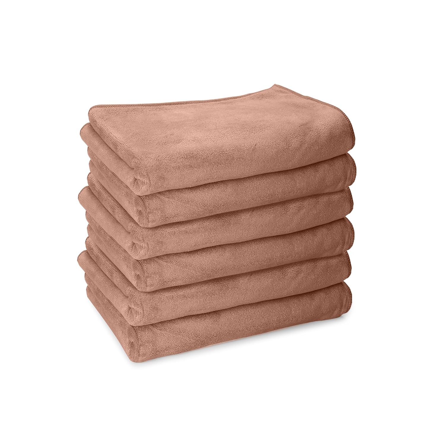 HOUSSE Microfiber Face Towels | Ultra Absorbent, Odour-Free, Quick Dry 450 GSM Face Towel for Home, Gym, Travel, Running and Personal Use | 30x30 cm | Set of 4 in One Colour (Indian Teal, Pack of 4)