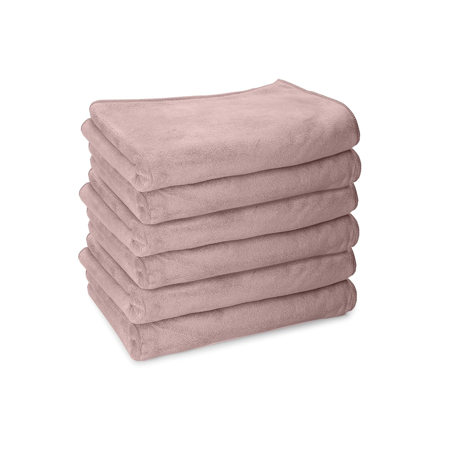 HOUSSE Microfiber Face Towels | Ultra Absorbent, Odour-Free, Quick Dry 450 GSM Face Towel for Home, Gym, Travel, Running and Personal Use | 30x30 cm | Set of 4 in One Colour (Indian Teal, Pack of 4)