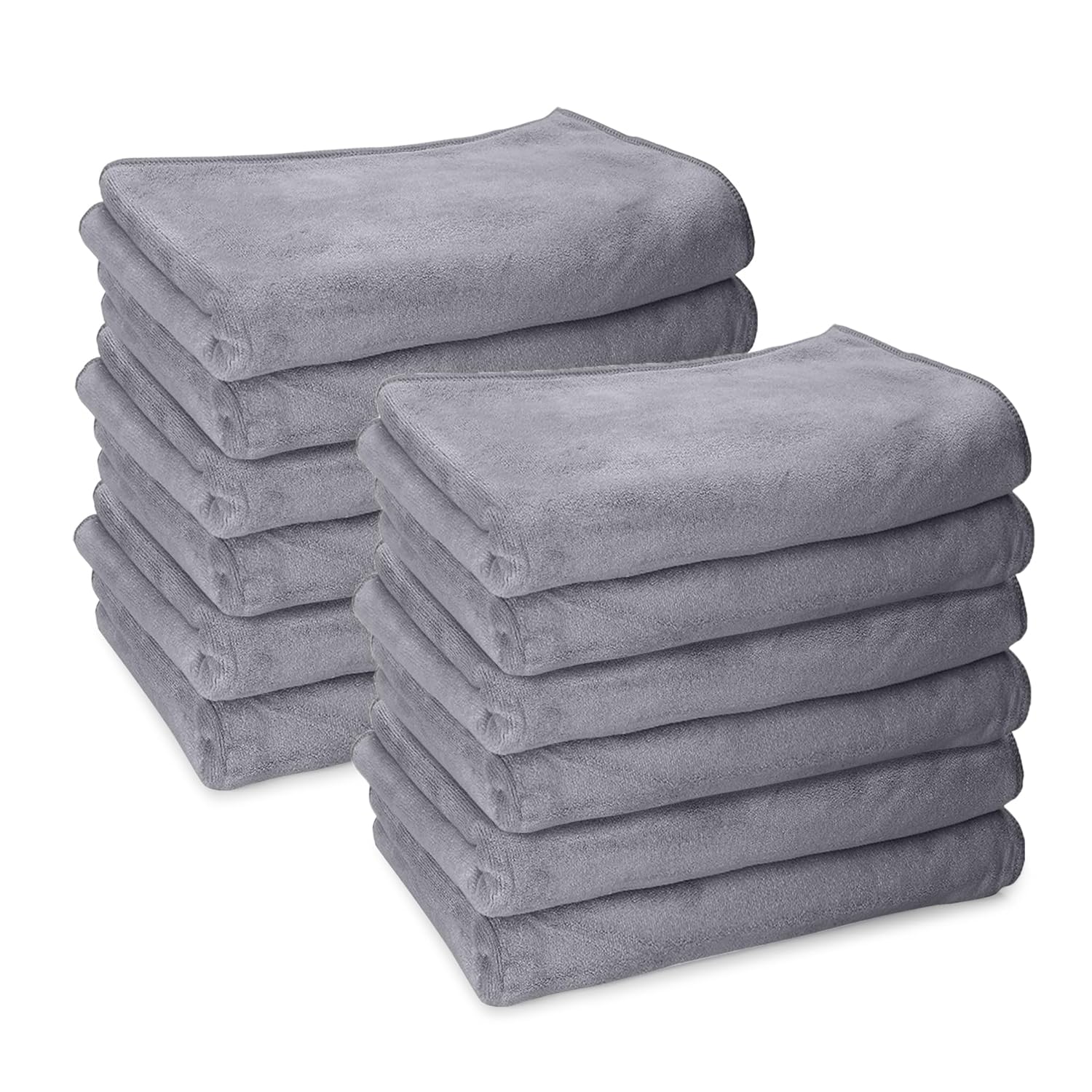 HOUSSE Microfiber Face Towels | Ultra Absorbent, Odour-Free, Quick Dry 450 GSM Face Towel for Home, Gym, Travel, Running and Personal Use | 30x30 cm | Set of 4 in One Colour (Indian Teal, Pack of 4)