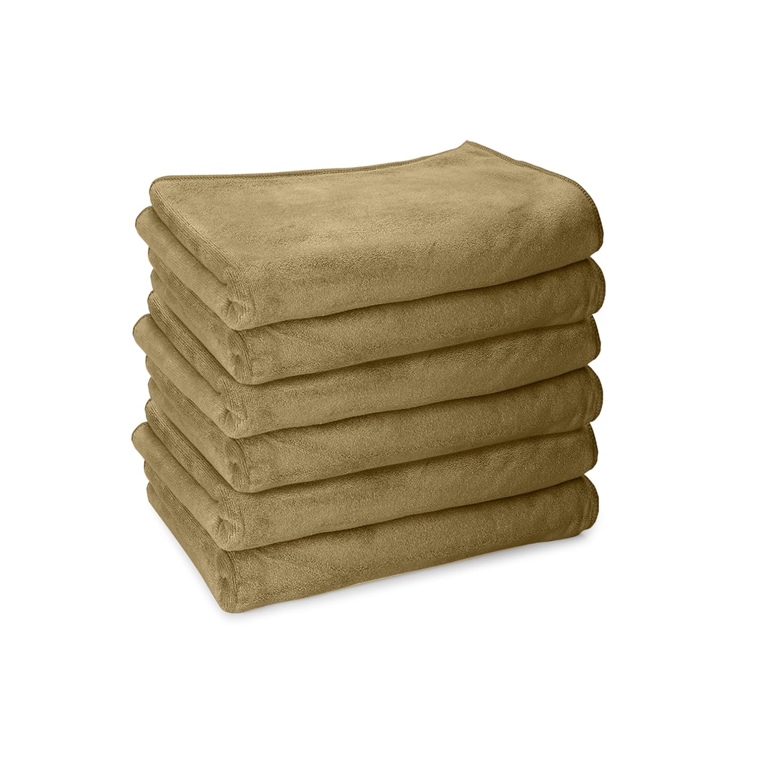 HOUSSE Microfiber Face Towels | Ultra Absorbent, Odour-Free, Quick Dry 450 GSM Face Towel for Home, Gym, Travel, Running and Personal Use | 30x30 cm | Set of 4 in One Colour (Indian Teal, Pack of 4)