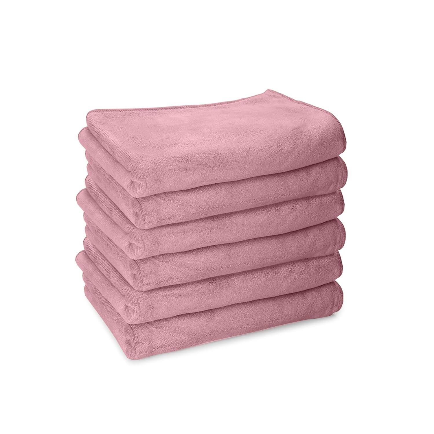 HOUSSE Microfiber Face Towels | Ultra Absorbent, Odour-Free, Quick Dry 450 GSM Face Towel for Home, Gym, Travel, Running and Personal Use | 30x30 cm | Set of 4 in One Colour (Indian Teal, Pack of 4)