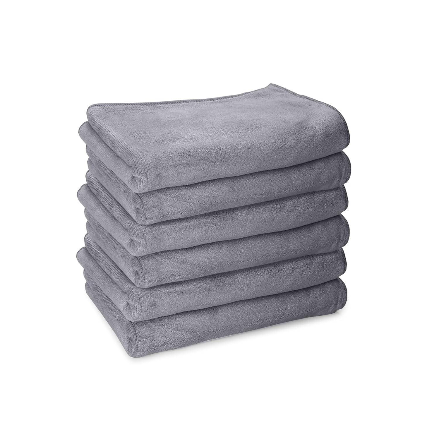 HOUSSE Microfiber Face Towels | Ultra Absorbent, Odour-Free, Quick Dry 450 GSM Face Towel for Home, Gym, Travel, Running and Personal Use | 30x30 cm | Set of 4 in One Colour (Indian Teal, Pack of 4)