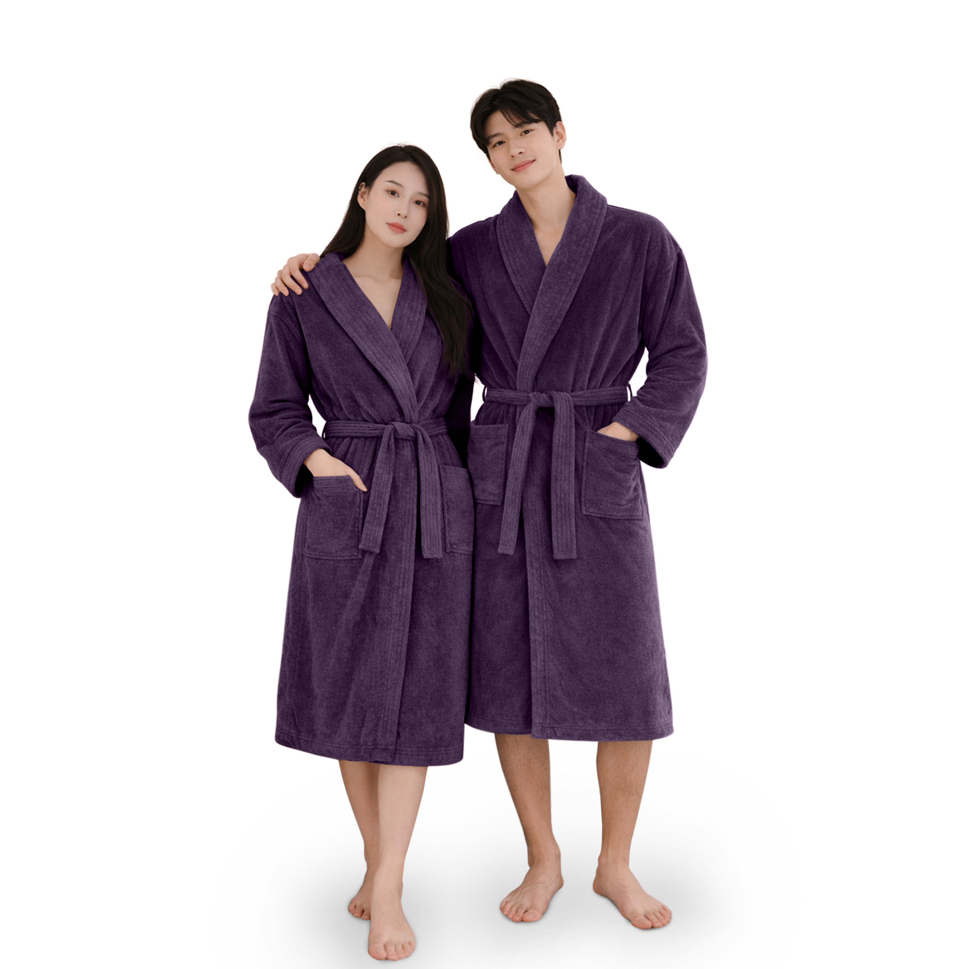 HOUSSE Microfiber Bathrobe 500 GSM | Solid Bathrobes, Highly Absorbent, Quick-Dry And Soft Bathrobe
