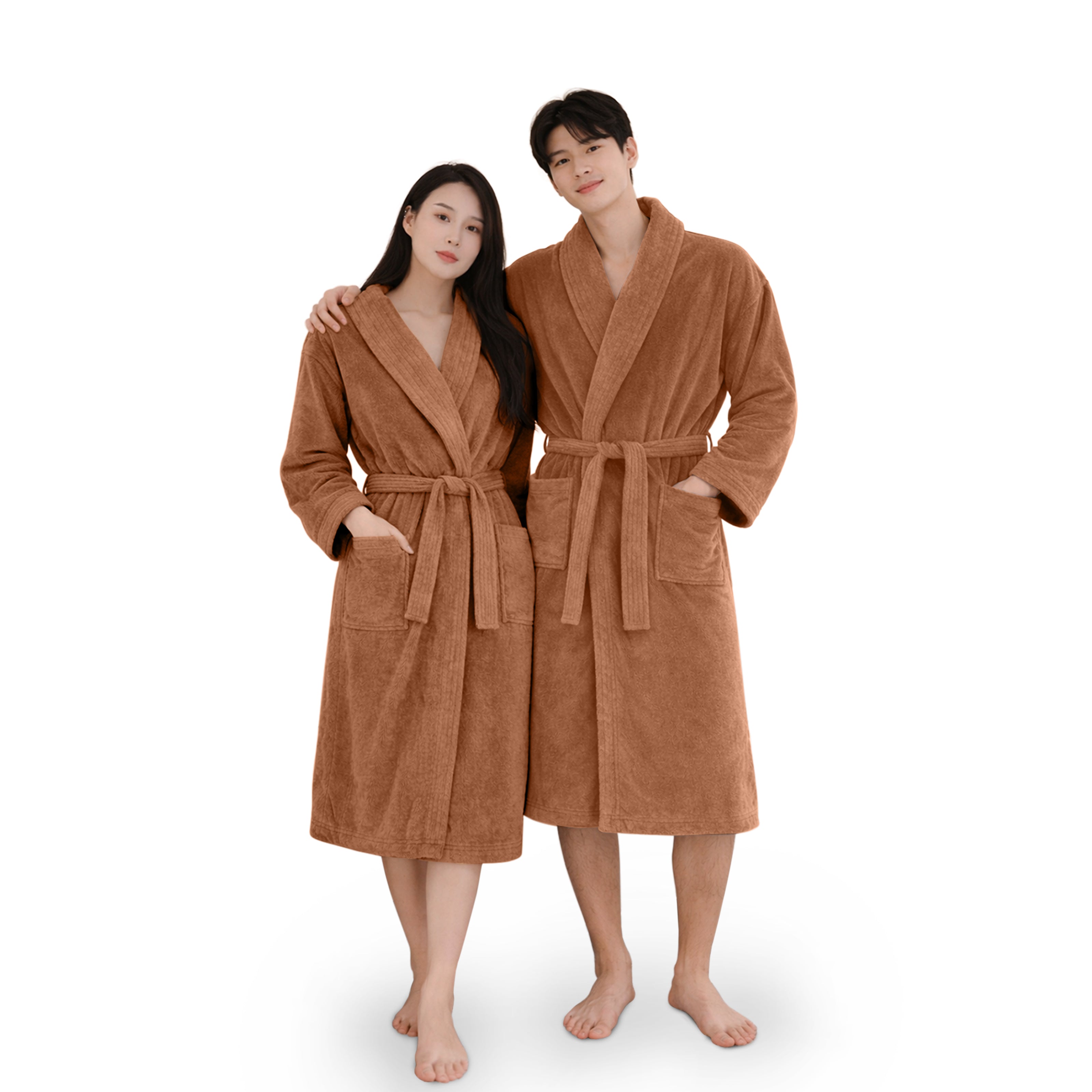 HOUSSE Microfiber Bathrobe 500 GSM | Solid Bathrobes, Highly Absorbent, Quick-Dry And Soft Bathrobe