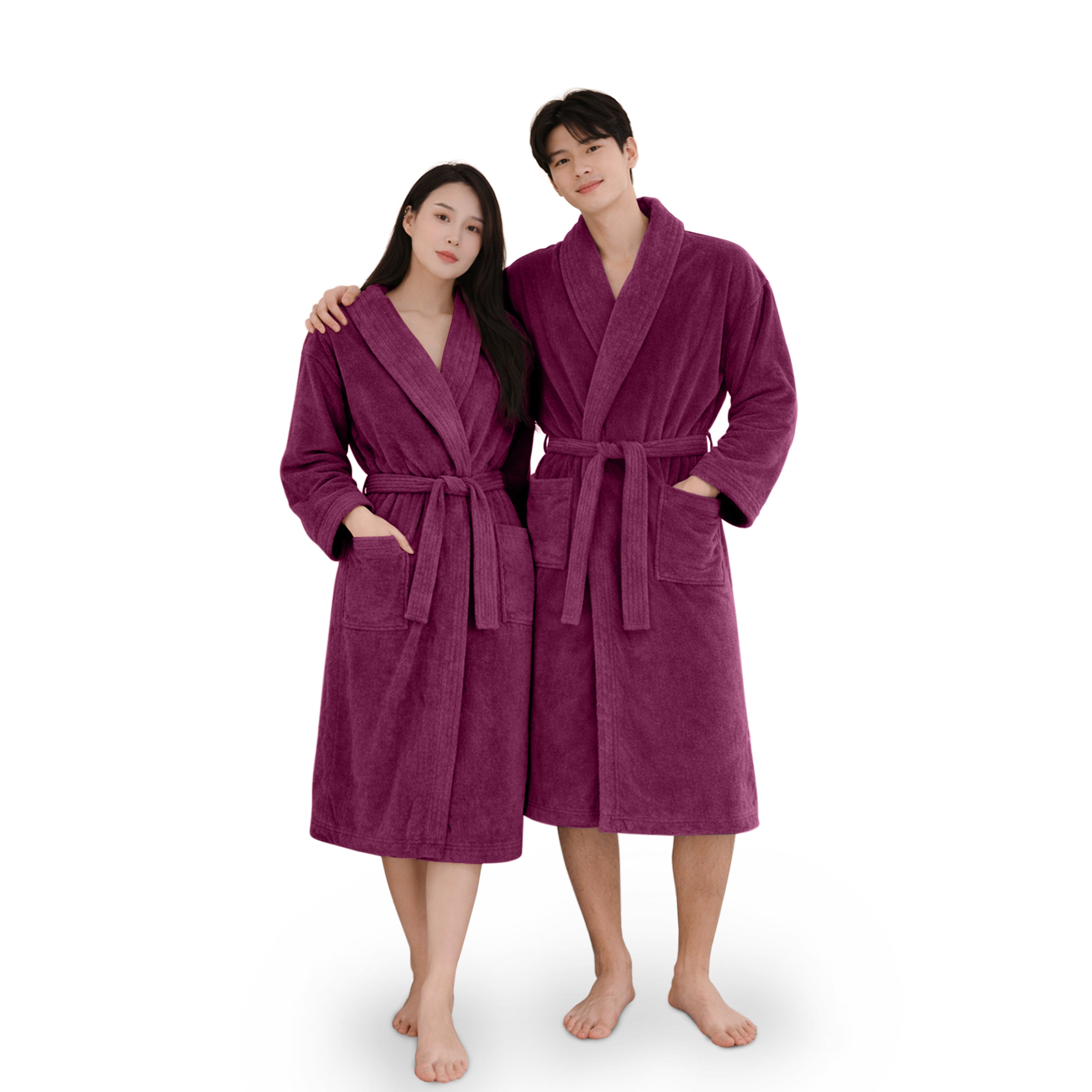 HOUSSE Microfiber Bathrobe 500 GSM | Solid Bathrobes, Highly Absorbent, Quick-Dry And Soft Bathrobe