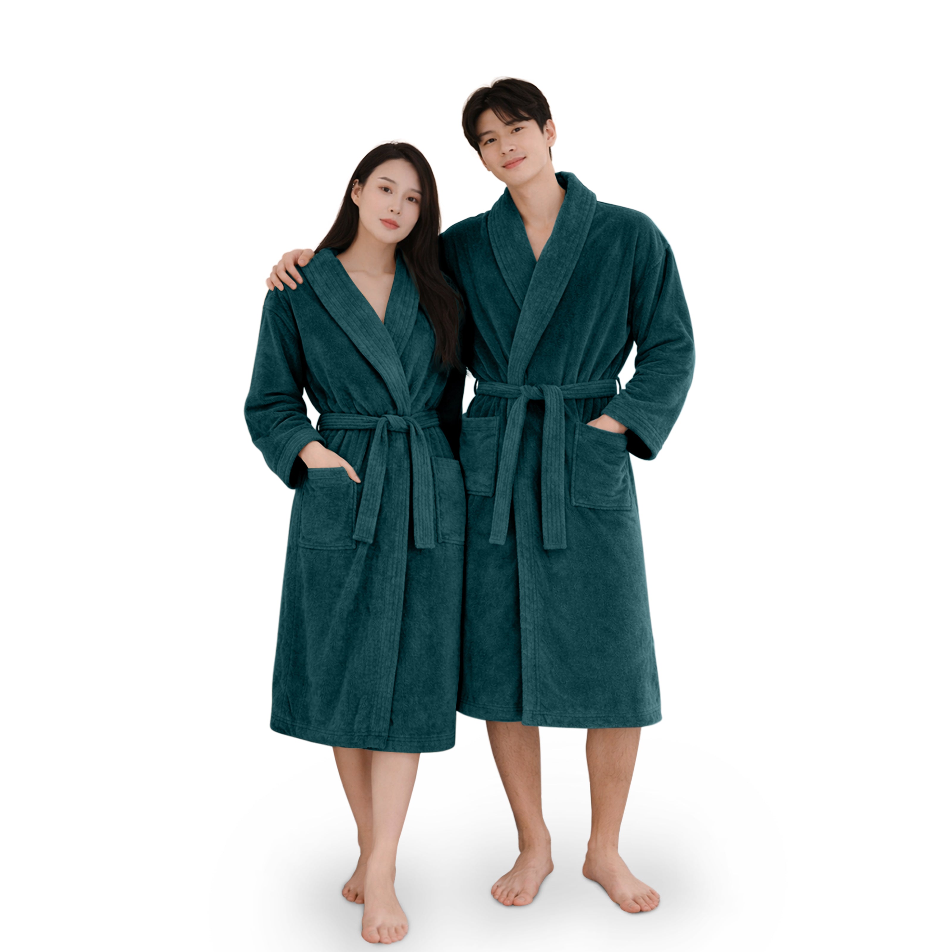 HOUSSE Microfiber Bathrobe 500 GSM | Solid Bathrobes, Highly Absorbent, Quick-Dry And Soft Bathrobe