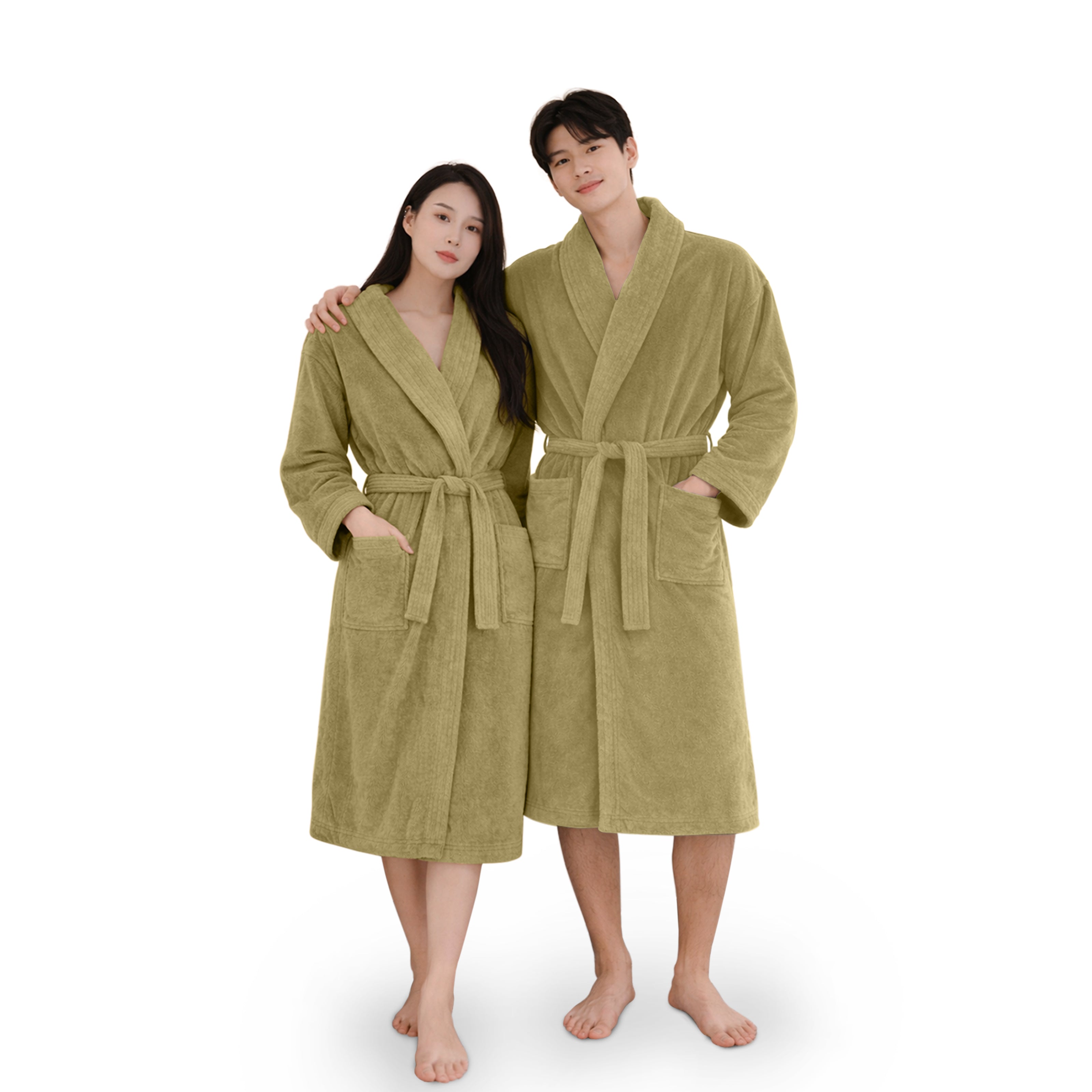 HOUSSE Microfiber Bathrobe 500 GSM | Solid Bathrobes, Highly Absorbent, Quick-Dry And Soft Bathrobe