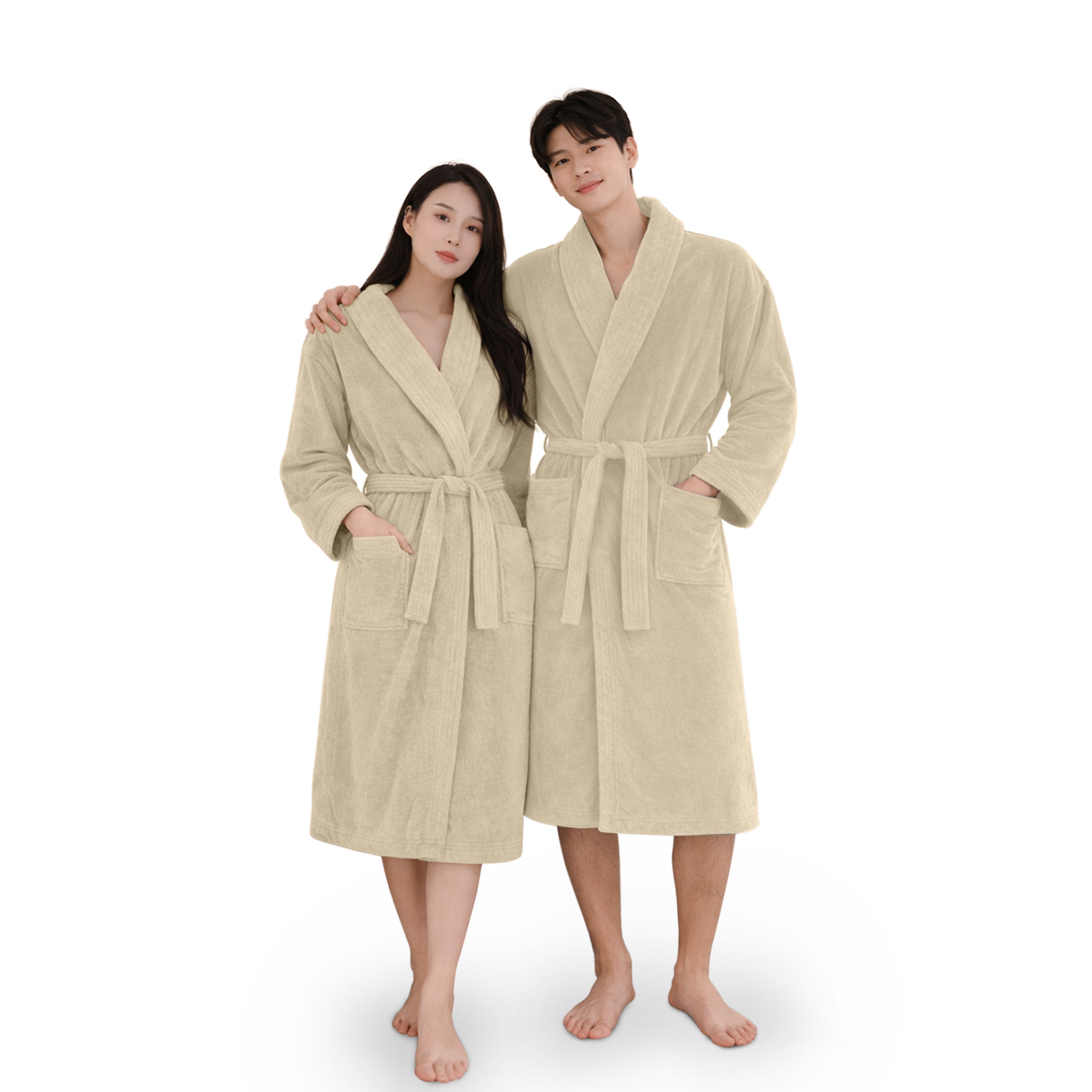 HOUSSE Microfiber Bathrobe 500 GSM | Solid Bathrobes, Highly Absorbent, Quick-Dry And Soft Bathrobe