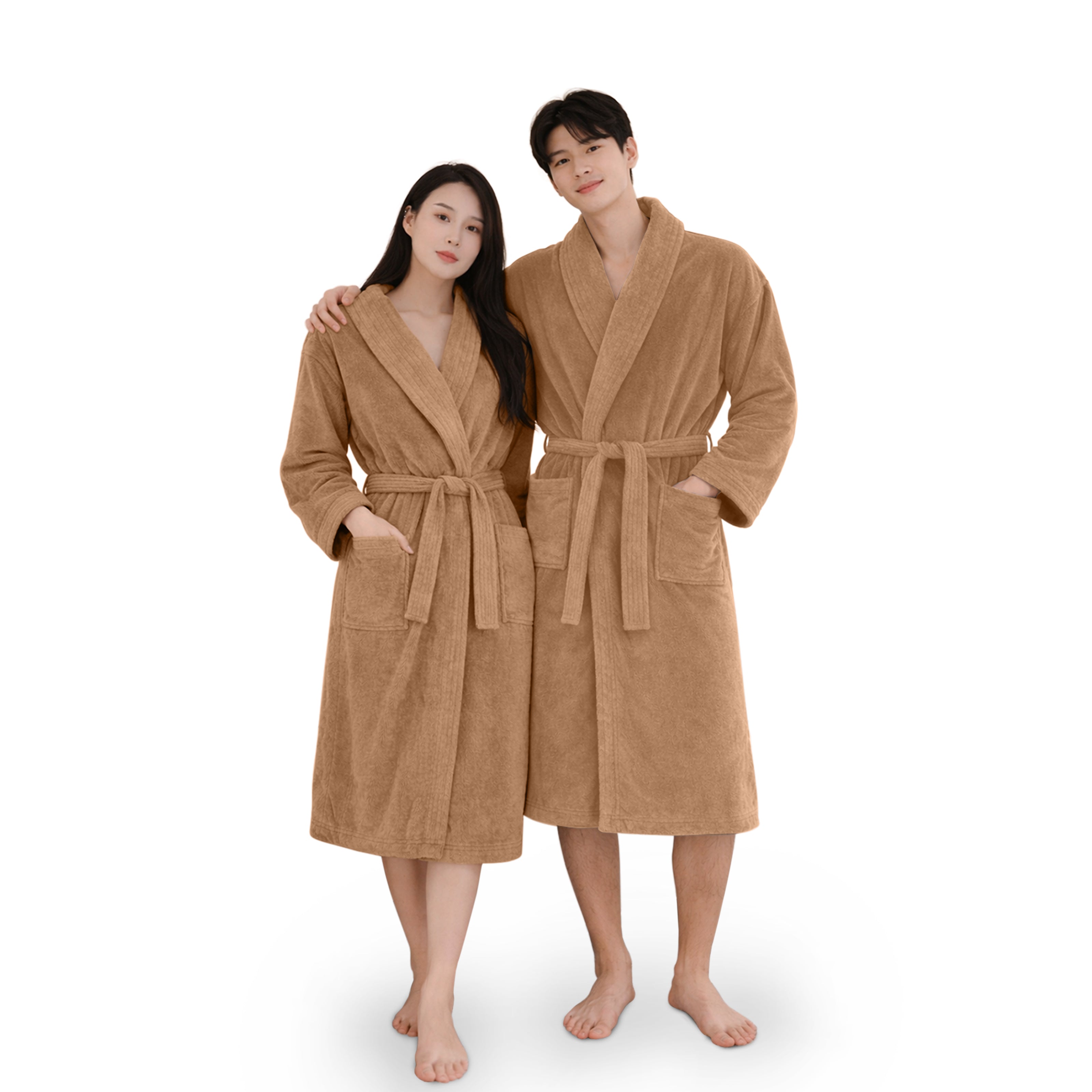 HOUSSE Microfiber Bathrobe 500 GSM | Solid Bathrobes, Highly Absorbent, Quick-Dry And Soft Bathrobe