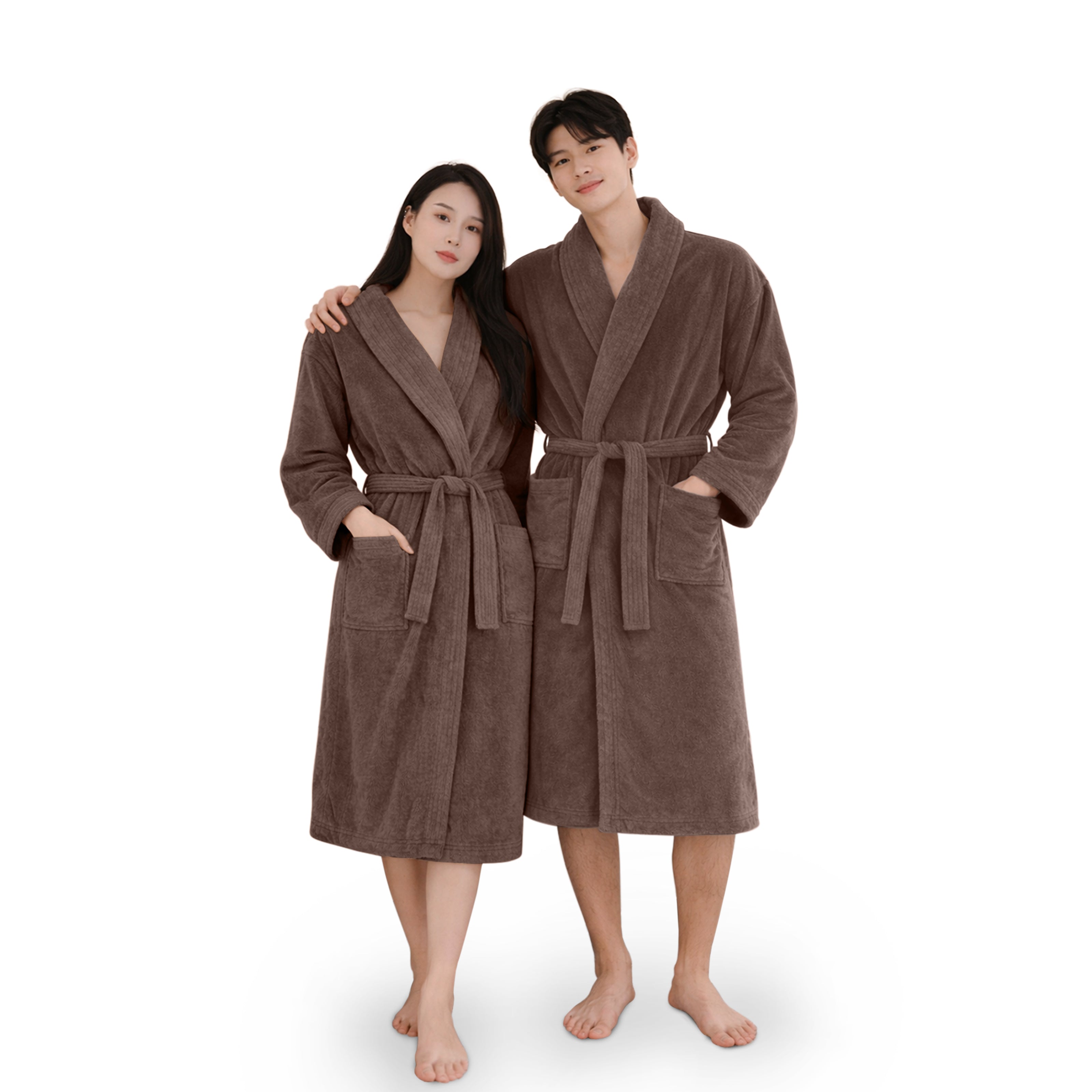 HOUSSE Microfiber Bathrobe 500 GSM | Solid Bathrobes, Highly Absorbent, Quick-Dry And Soft Bathrobe