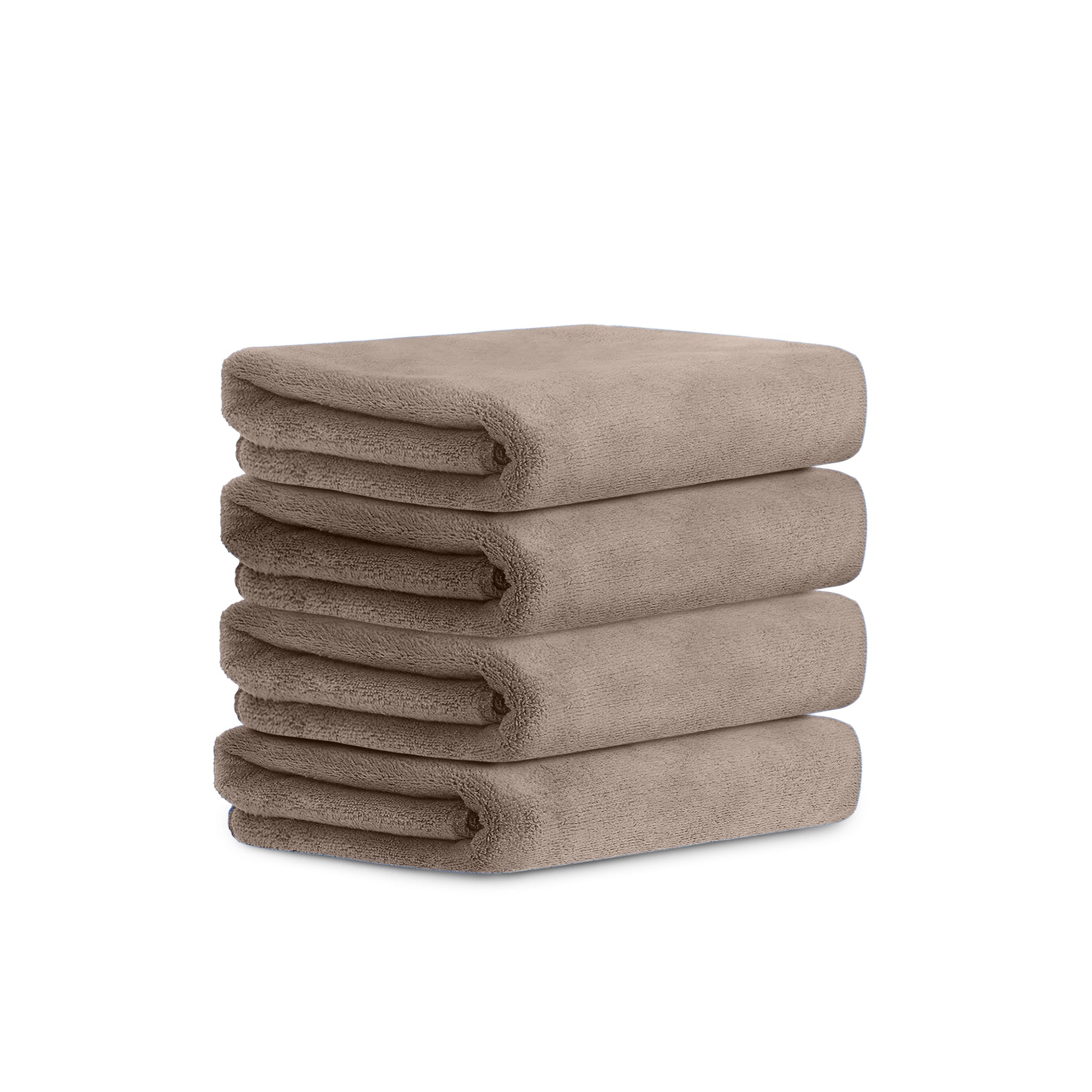 HOUSSE Microfiber Face Towels | Ultra Absorbent, Odour-Free, Quick Dry 450 GSM Face Towel for Home, Gym, Travel, Running and Personal Use | 30x30 cm | Set of 4 in One Colour (Indian Teal, Pack of 4)