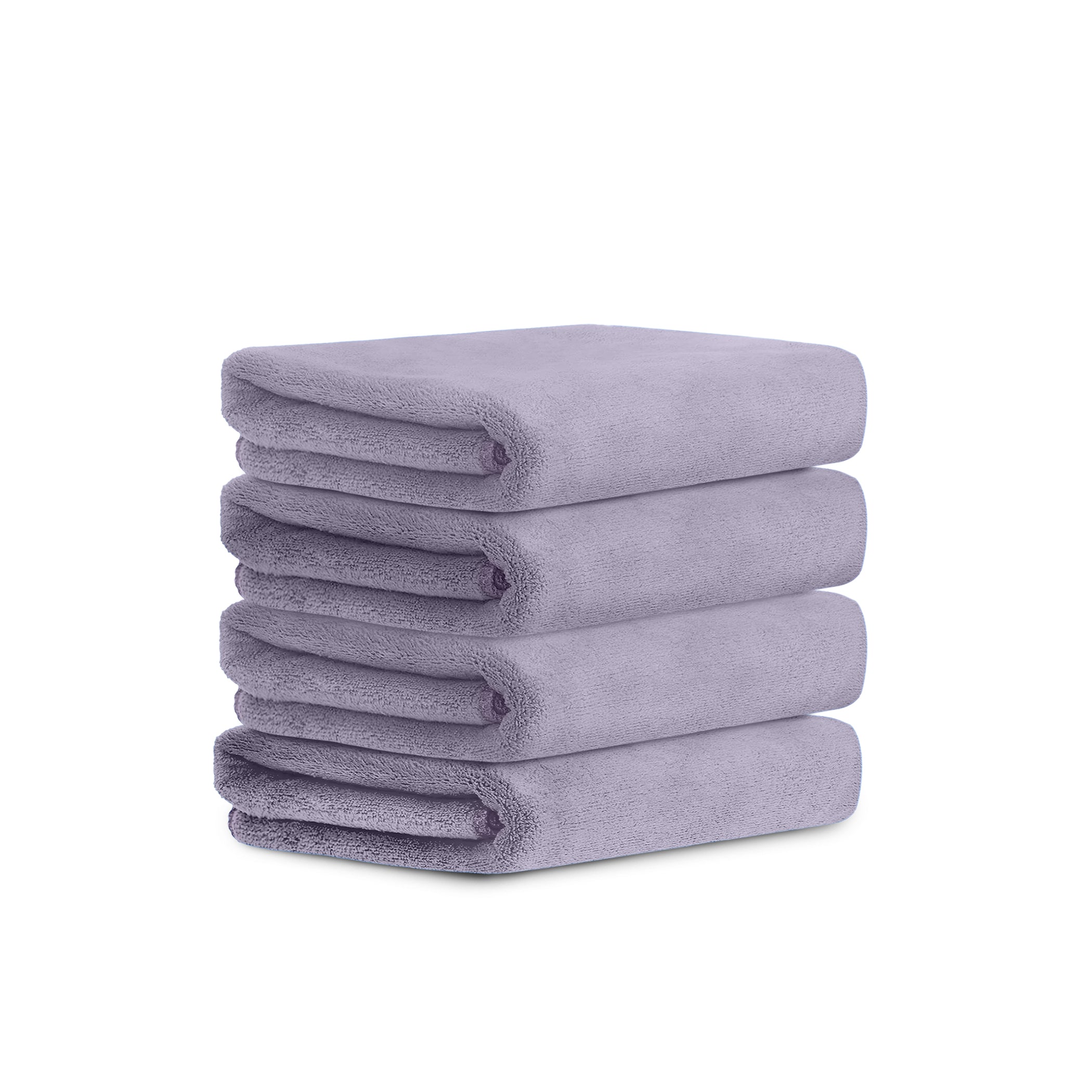 HOUSSE Microfiber Face Towels | Ultra Absorbent, Odour-Free, Quick Dry 450 GSM Face Towel for Home, Gym, Travel, Running and Personal Use | 30x30 cm | Set of 4 in One Colour (Indian Teal, Pack of 4)