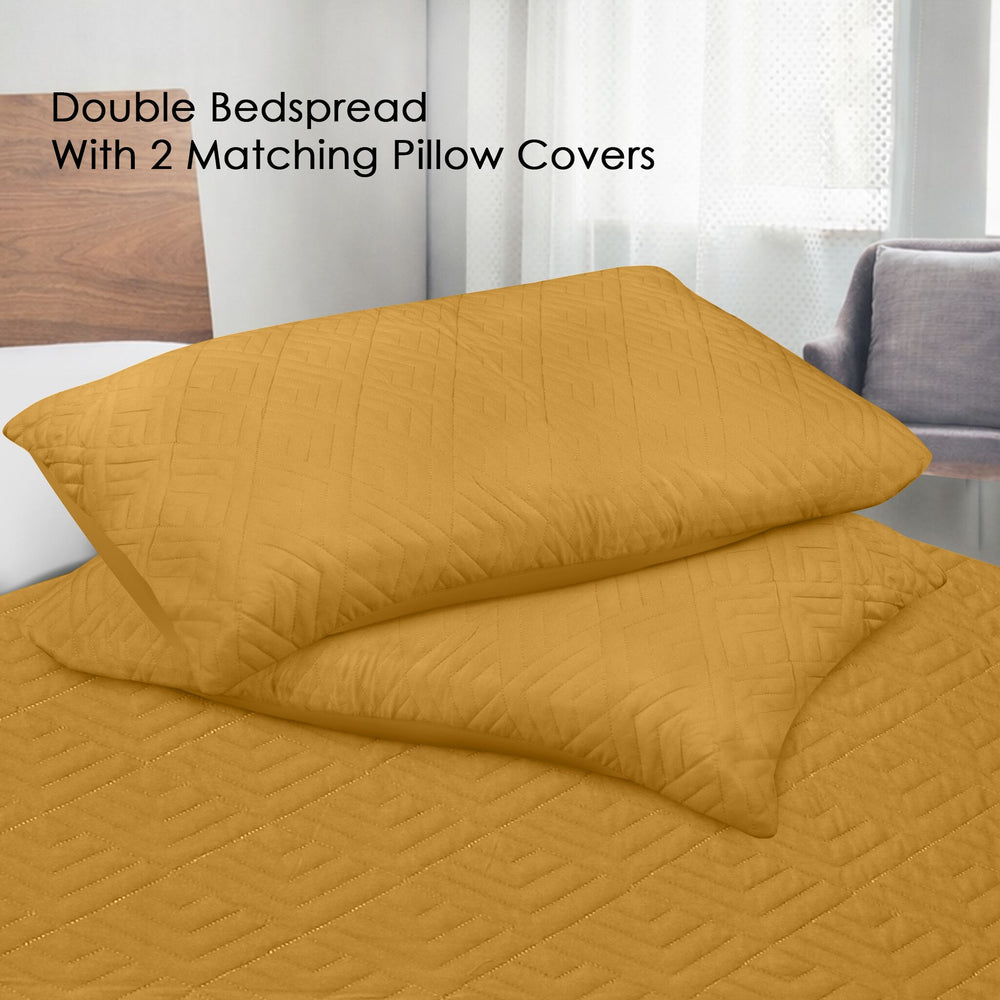 Plush Bedspread Honey Dew - Image 7