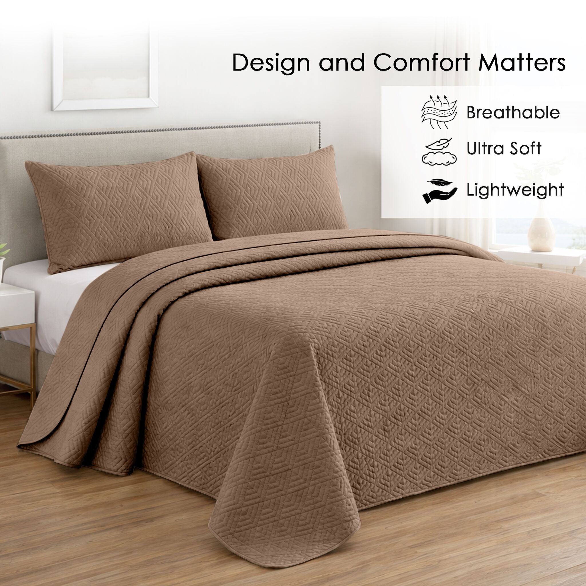 Plush Bedspread Rain Drum - Image 3