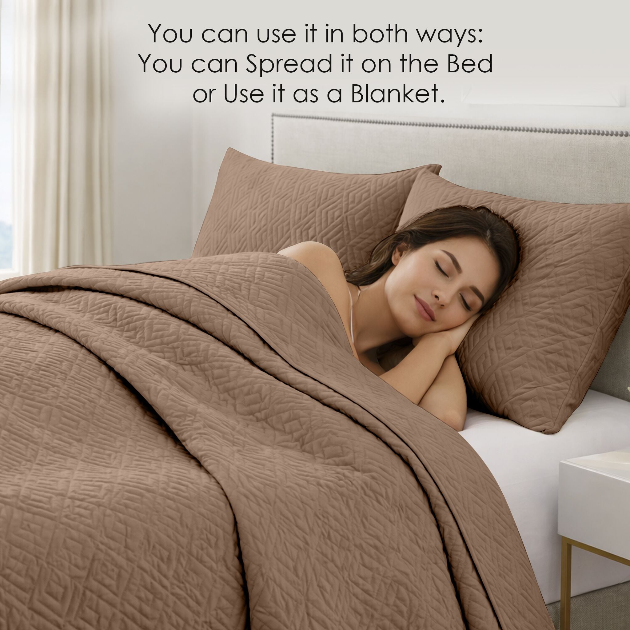 Plush Bedspread Rain Drum - Image 8