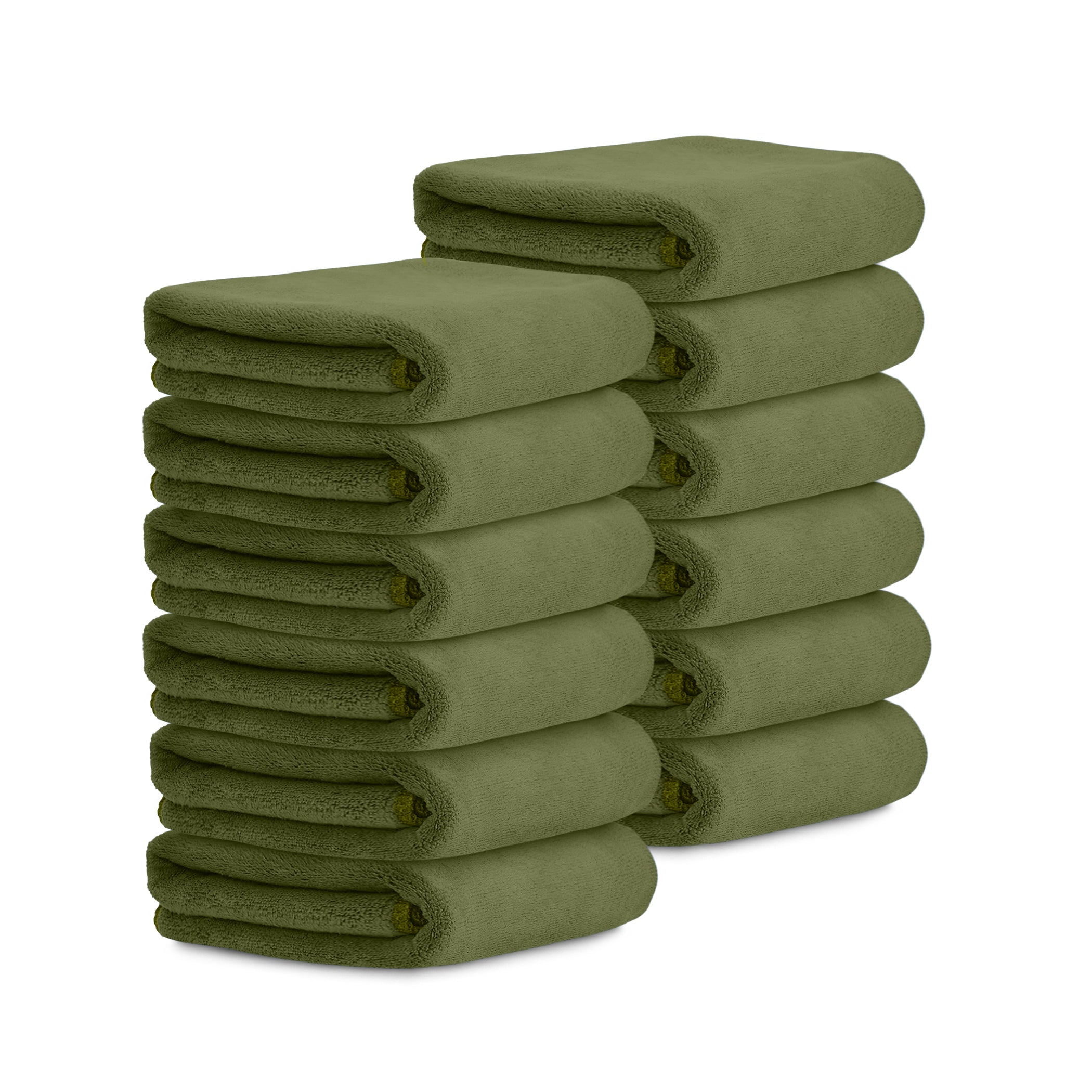 HOUSSE Microfiber Face Towels | Ultra Absorbent, Odour-Free, Quick Dry 450 GSM Face Towel for Home, Gym, Travel, Running and Personal Use | 30x30 cm | Set of 4 in One Colour (Indian Teal, Pack of 4)