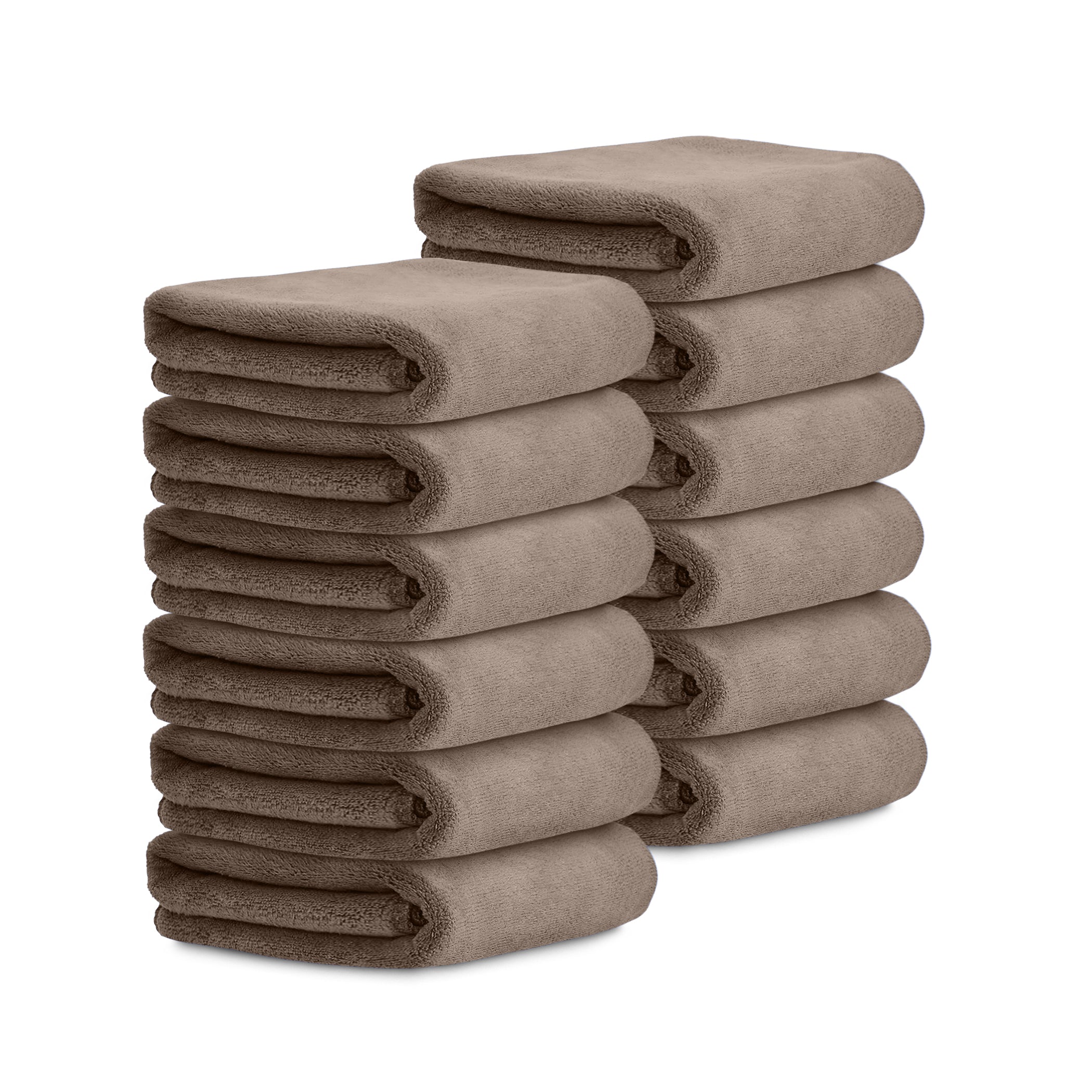HOUSSE Microfiber Face Towels | Ultra Absorbent, Odour-Free, Quick Dry 450 GSM Face Towel for Home, Gym, Travel, Running and Personal Use | 30x30 cm | Set of 4 in One Colour (Indian Teal, Pack of 4)
