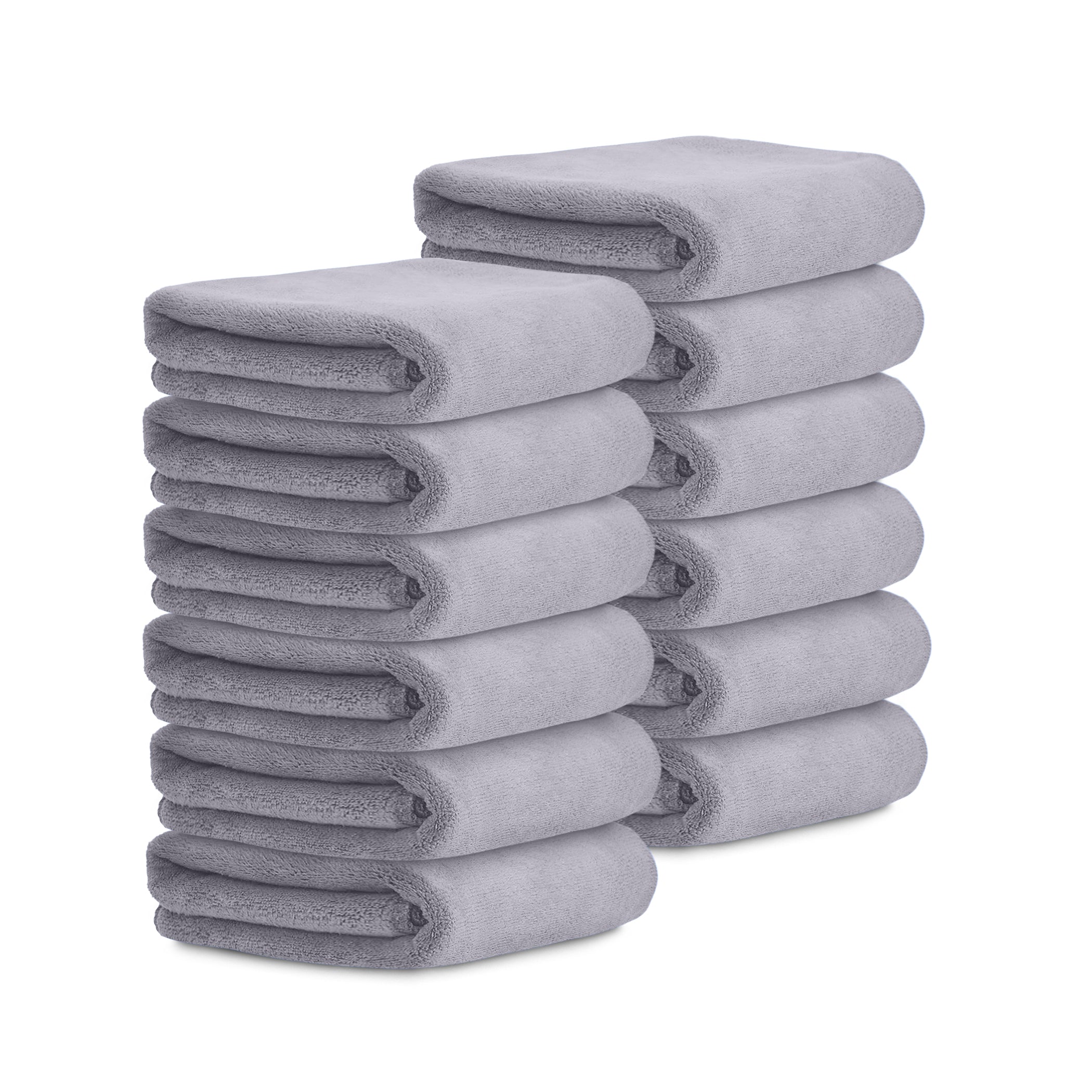 HOUSSE Microfiber Face Towels | Ultra Absorbent, Odour-Free, Quick Dry 450 GSM Face Towel for Home, Gym, Travel, Running and Personal Use | 30x30 cm | Set of 4 in One Colour (Indian Teal, Pack of 4)