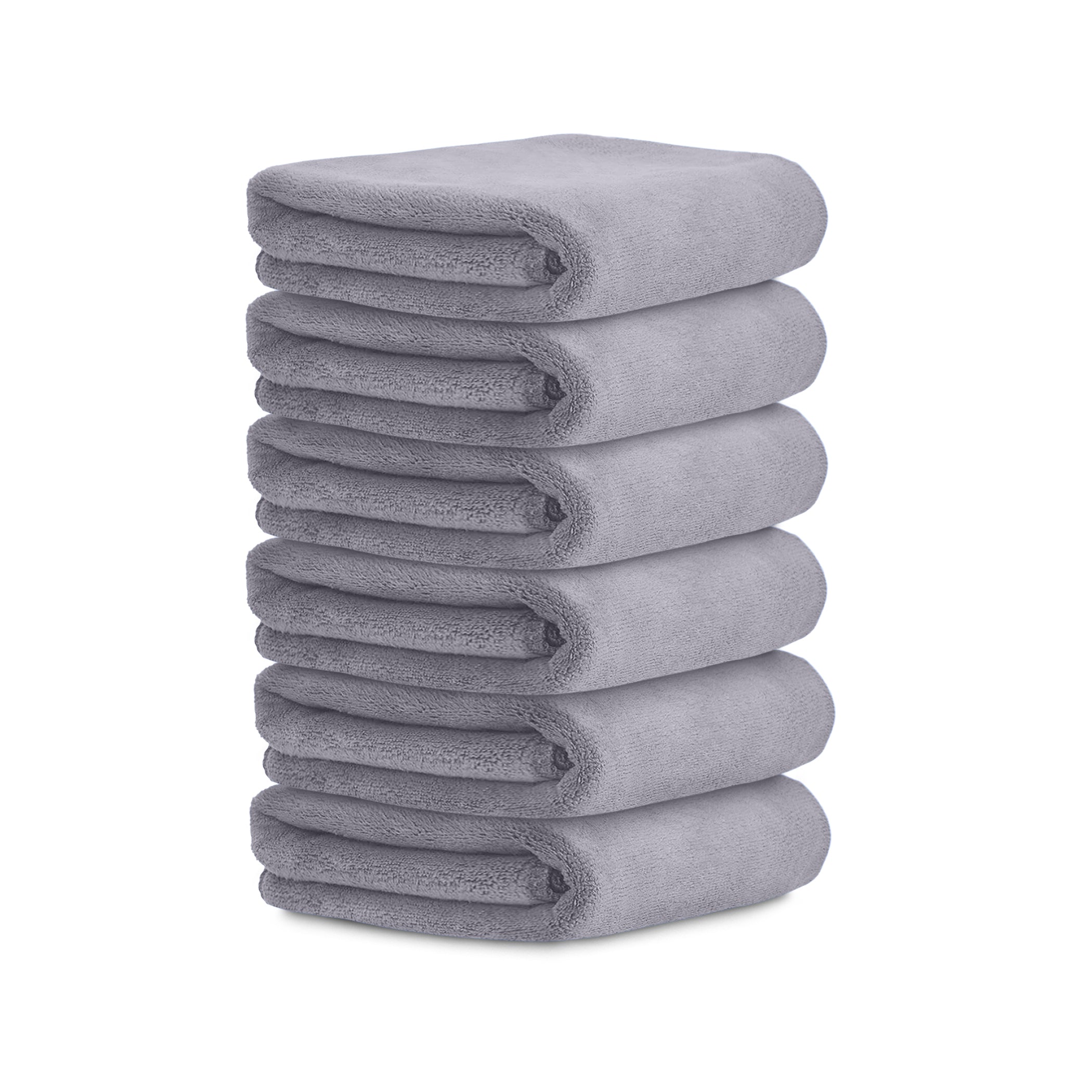 HOUSSE Microfiber Face Towels | Ultra Absorbent, Odour-Free, Quick Dry 450 GSM Face Towel for Home, Gym, Travel, Running and Personal Use | 30x30 cm | Set of 4 in One Colour (Indian Teal, Pack of 4)