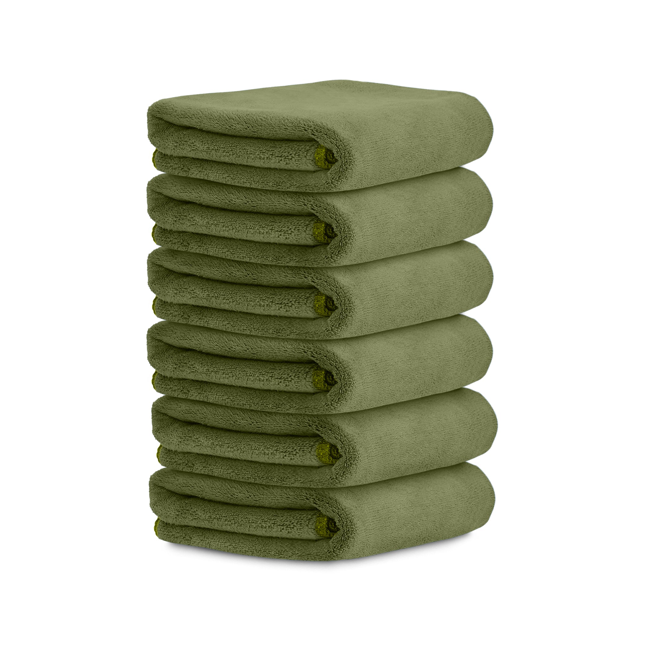 HOUSSE Microfiber Face Towels | Ultra Absorbent, Odour-Free, Quick Dry 450 GSM Face Towel for Home, Gym, Travel, Running and Personal Use | 30x30 cm | Set of 4 in One Colour (Indian Teal, Pack of 4)