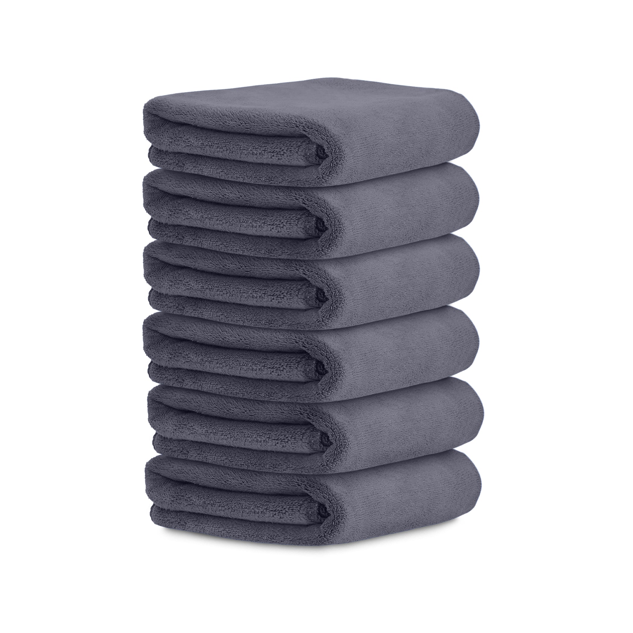HOUSSE Microfiber Face Towels | Ultra Absorbent, Odour-Free, Quick Dry 450 GSM Face Towel for Home, Gym, Travel, Running and Personal Use | 30x30 cm | Set of 4 in One Colour (Indian Teal, Pack of 4)