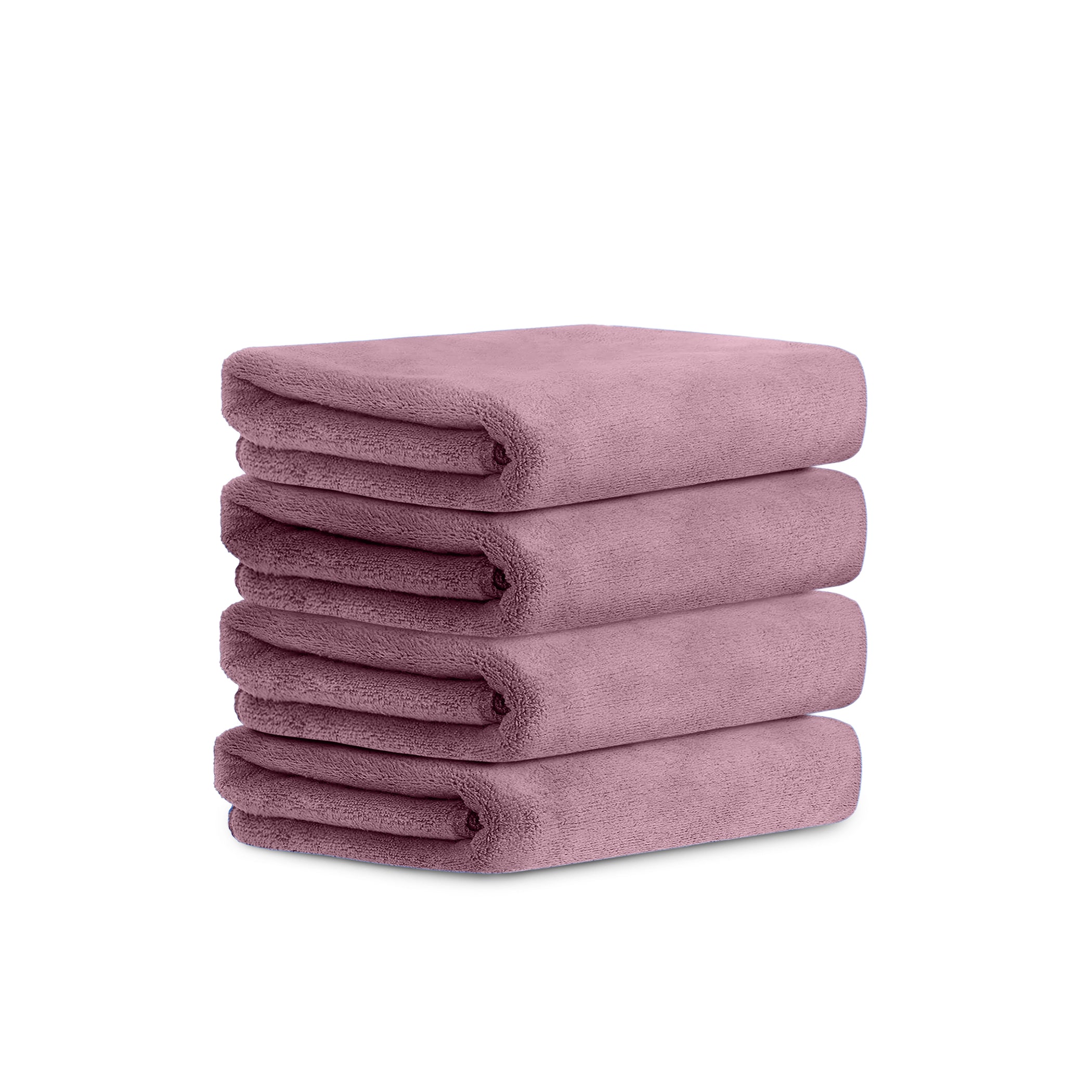 HOUSSE Microfiber Face Towels | Ultra Absorbent, Odour-Free, Quick Dry 450 GSM Face Towel for Home, Gym, Travel, Running and Personal Use | 30x30 cm | Set of 4 in One Colour (Indian Teal, Pack of 4)