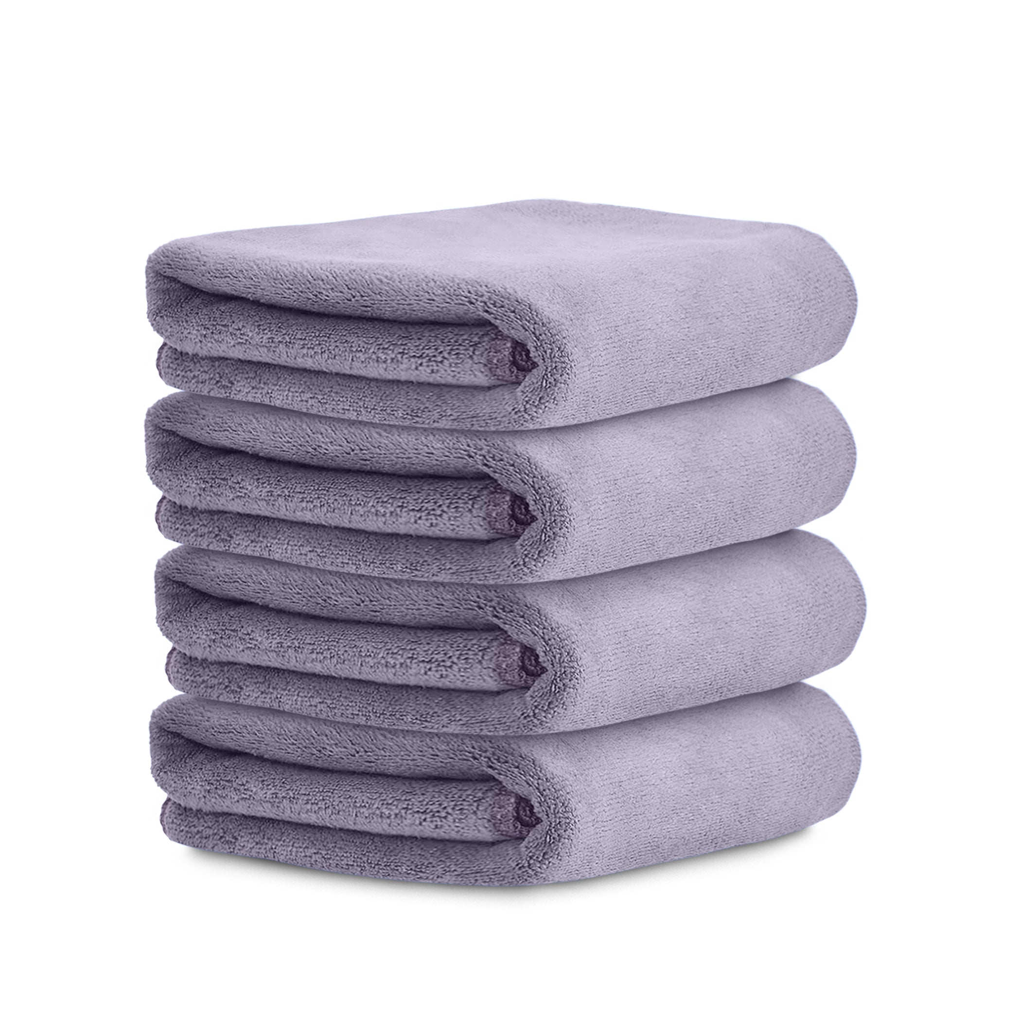 HOUSSE Microfiber Face Towels | Ultra Absorbent, Odour-Free, Quick Dry 450 GSM Face Towel for Home, Gym, Travel, Running and Personal Use | 30x30 cm | Set of 4 in One Colour (Indian Teal, Pack of 4)