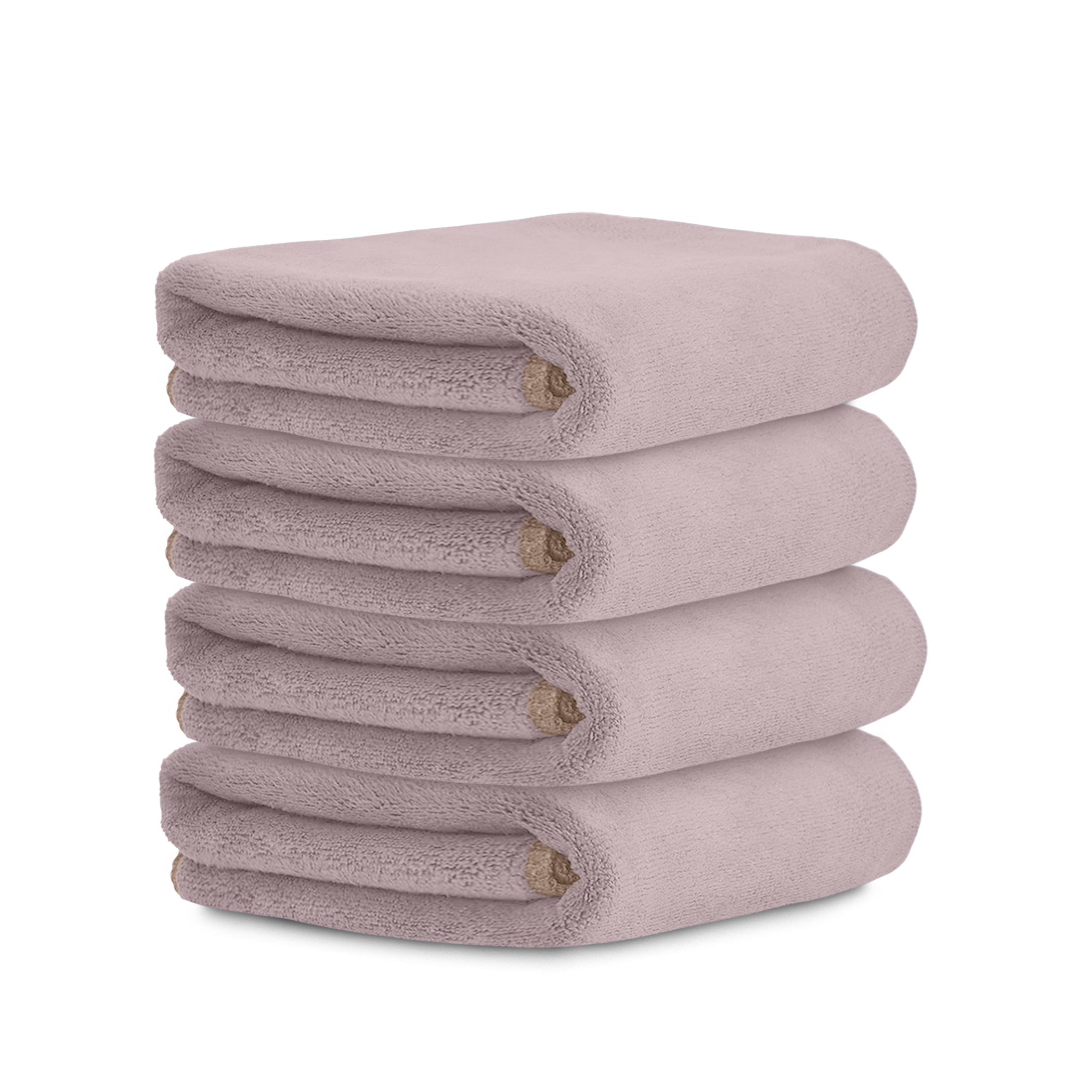 HOUSSE Microfiber Face Towels | Ultra Absorbent, Odour-Free, Quick Dry 450 GSM Face Towel for Home, Gym, Travel, Running and Personal Use | 30x30 cm | Set of 4 in One Colour (Indian Teal, Pack of 4)