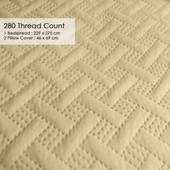 Urbane Bedspread Bleached Sand - Image 2