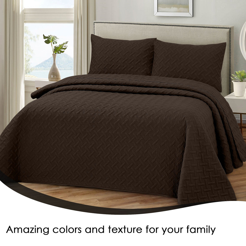 Urbane Bedspread Coffee - Image 4