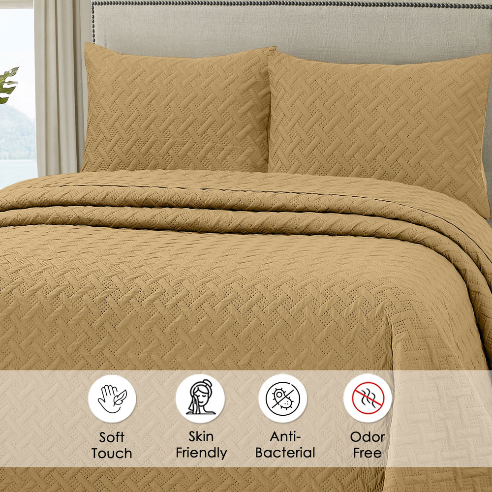 Urbane Bedspread New Wheat - Image 5