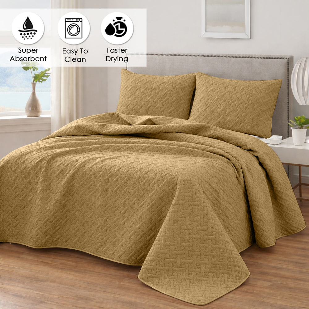 Urbane Bedspread New Wheat - Image 6