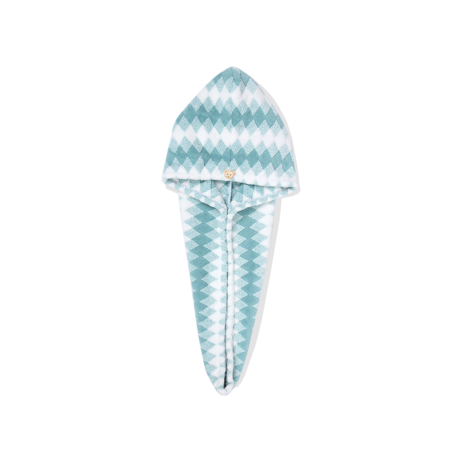 HOUSSE Microfiber Iris Head Wrap Ideal for Women |Soft Touch |Lint Free | Fast Dry Towels| Travel-Friendly | 360 GSM